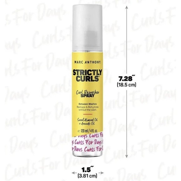 Marc Anthony STRICTLY CURLS Curl Refresher Spray Between Washes 4oz NEW - Picture 6 of 7